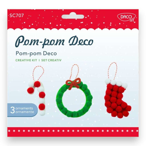 Picture of DACO POMPOM CREATIVE KIT DECORATIONS